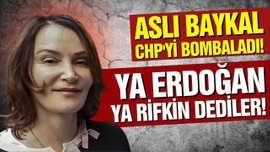 Aslı Baykal: Ya Erdoğan, ya Rifkin dediler