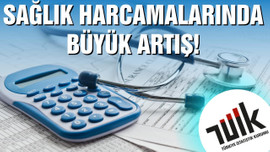 Sağlık harcamalarında büyük artış!