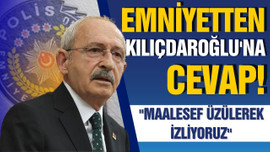 EGM’den cevap: “Maalesef üzülerek izliyoruz”