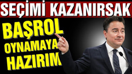 Başrol oynamaya hazırım