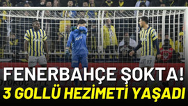 Fenerbahçe derbide hezimeti yaşadı!