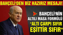 Bahçeli'den biz hazırız mesajı!