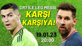 Messi ile Ronaldo karşı karşıya!