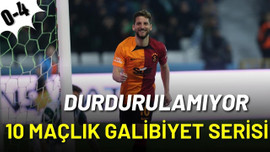 Galatasaray durdurulamıyor