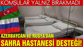 Komuşlar sahra hastanesi kuruyor!