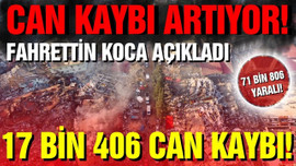 Bakan Koca depreme ilişkin son durumu açıkladı!