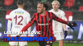 Lazar Markovic, sezon sonuna kadar Trabzonspor'da!