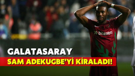 Galatasaray, Adekugbe için Hatayspor'la anlaştı!