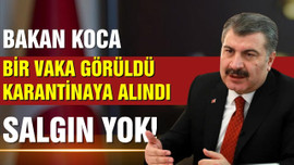 Bakan Koca'dan salgın hastalık açıklaması