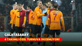 Galatasaray 4 takımlı özel turnuva düzenliyor!