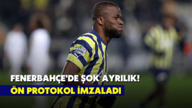 Fenerbahçe'de şok ayrılık! Ön protokol imzalandı