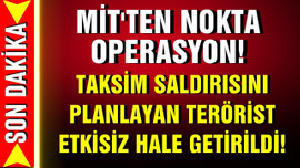 MİT'ten nokta operasyon!