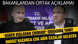 Bakanlardan ortak açıklama