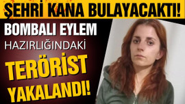 Eylem hazırlığındaki terörist yakalandı