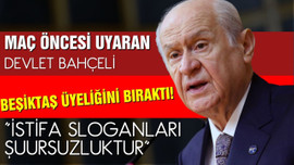 Bahçeli'den sloganlara sert tepki!