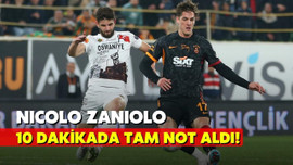 Zaniolo 10 dakikada tam puan aldı!