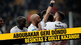 Beşiktaş ligde 3 maç sonra kazandı!