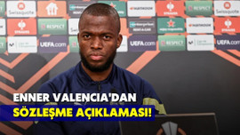 Enner Valencia'dan sözleşme açıklaması!