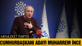 Memleket Partisi Cumhurbaşkanı adayını açıkladı!