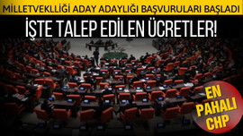 Milletvekilliği aday adaylığı başvuruları başlıyor