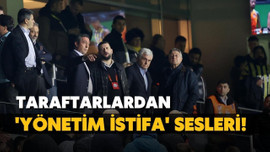 Fenerbahçeli taraftarlardan 'istifa' sesleri!