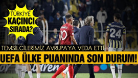 UEFA ülke puanında son durum!