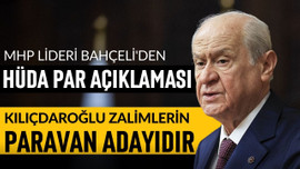 Bahçeli'den HÜDA PAR açıklaması