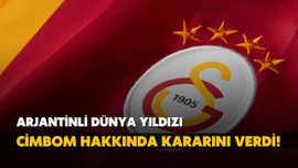 Arjantinli yıldız kararını verdi!