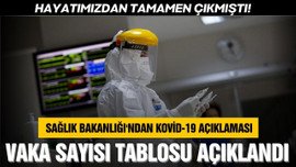 Sağlık Bakanlığı Kovid-19 vaka sayısını açıkladı