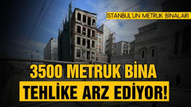 3 bin 500 metruk bina tehlike arz ediyor