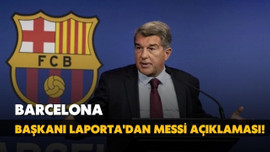 Barcelona Başkanı Laporta'dan açıklama!
