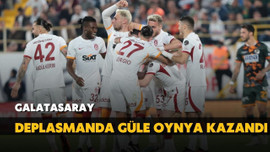 Galatasaray deplasmanda kazandı