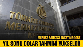 TCMB anketinde yıl sonu dolar tahmini yükseldi!