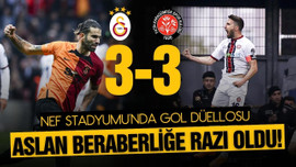 Galatasaray- Fatih Karagümrükspor maçı berabere!