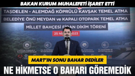 Bakan Kurum muhalefeti işaret etti