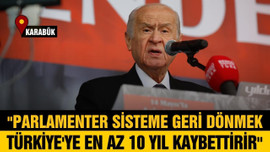 MHP Lideri Devlet Bahçeli, açıklamalarda bulundu!