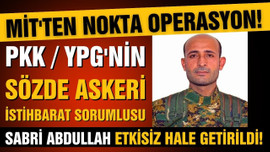 MİT'ten nokta operasyon!