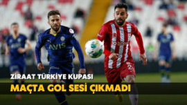 Maçta gol sesi çıkmadı!