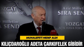 Bahçeli' Yozgat'ta Kılıçdaroğlu'nu eleştirdi!