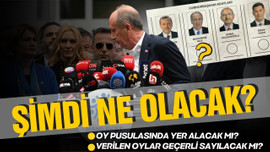 Muharrem İnce oy pusulasında yer alacak mı?