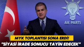 AK Parti MYK Toplantısı tamamlandı!