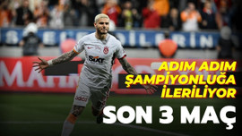 Galatasaray adım adım şampiyonluğa gidiyor!