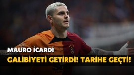 Icardi Galatasaray'a galibiyeti getirdi!