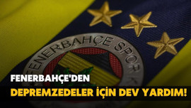 Fenerbahçe'den depremzedeler için dev yardım!