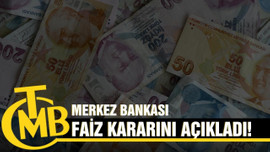 Merkez Bankası faiz kararını açıkladı!