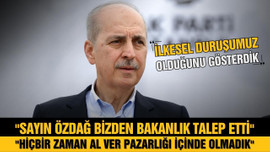 Numan Kurtulmuş, açıklamalarda bulundu!