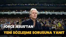 Jorge Jesus'tan yeni sözleşme sorusuna yanıt!