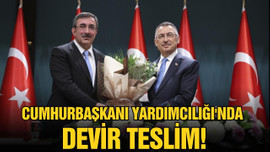 Cumhurbaşkanı Yardımcılığı'nda devir teslim!