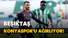 Beşiktaş, Konyaspor'u konuk ediyor!