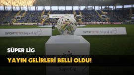 Süper Lig'de yayın gelirleri belli oldu!